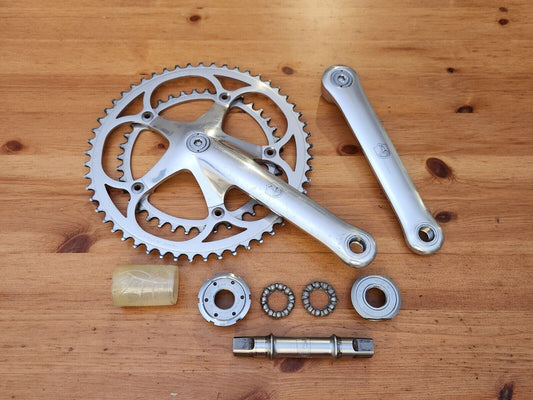 Campagnolo Croce D'aune Crankset and Bottom Bracket