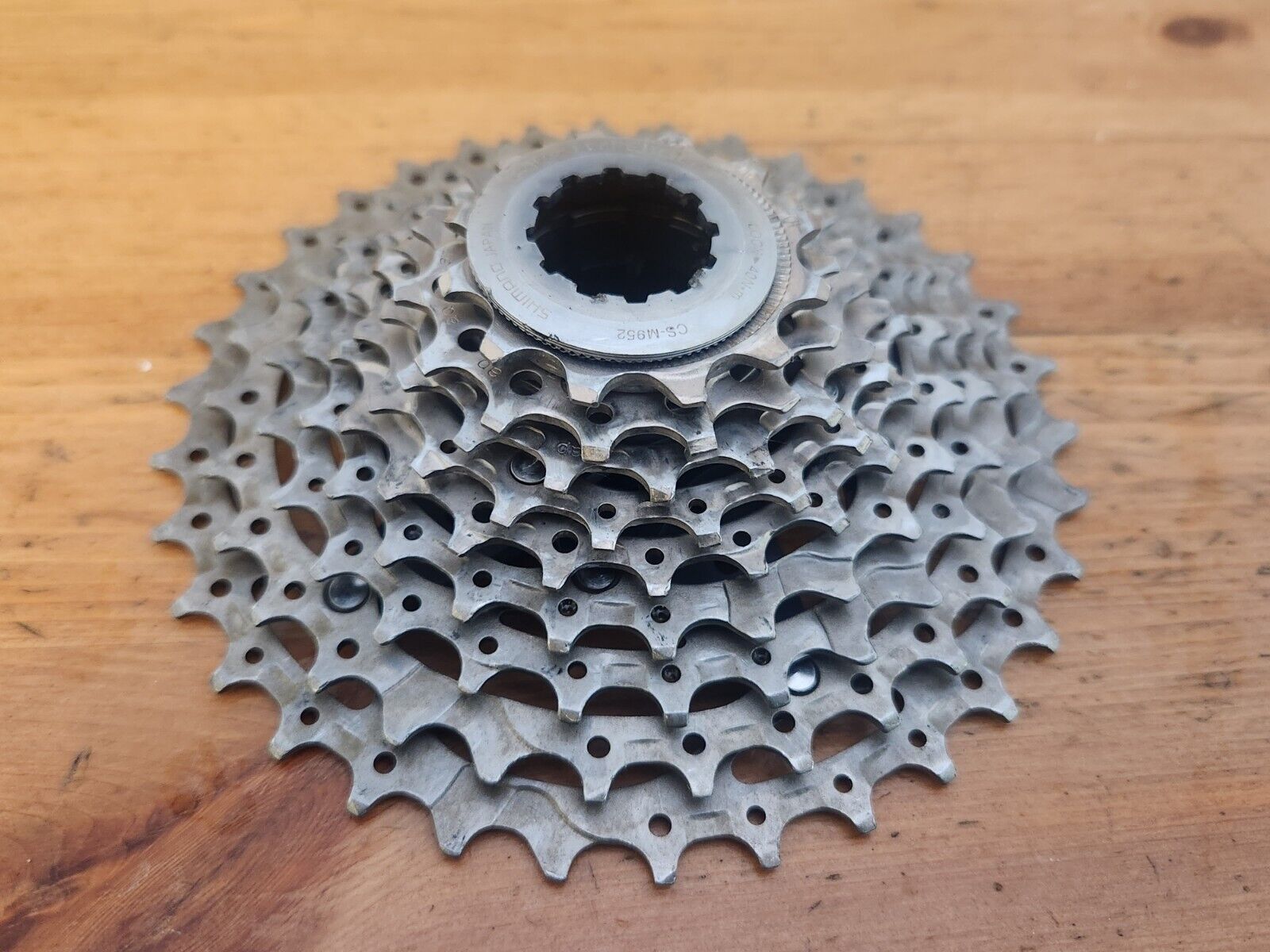 Shimano XTR Cassette M952 9 Speed 12-34 Titanium