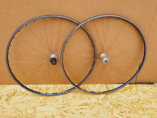 Vintage Dura Ace Mavic 700c Tubular Wheelset 100/130