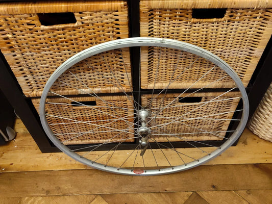 Vintage Campagnolo Record Front Wheel 700c Super Champion Rim