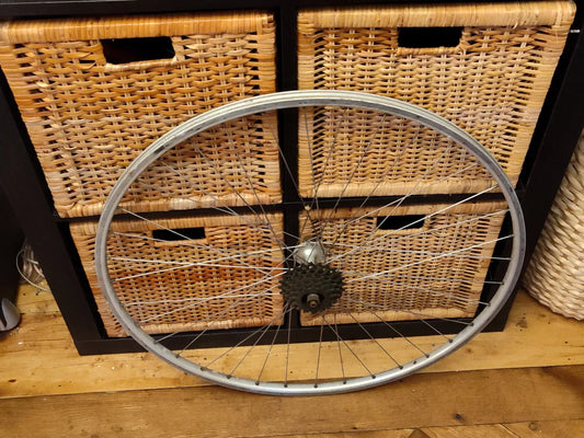 Vintage Campagnolo Record Rear Wheel 700c Regina Oro 6-speed Freewheel