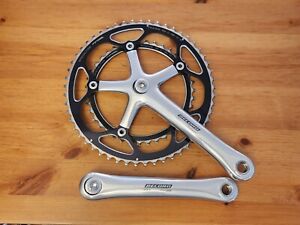 Campagnolo Record Crankset 10 Speed Double 172.5 53/39 Square Taper